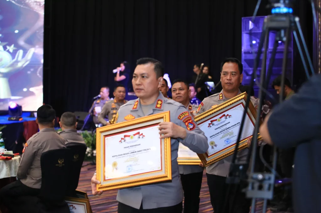 Polres Lombok Barat Masuk 5 Besar Kompolnas Award 2025