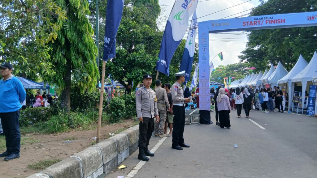 Polres Lombok Barat Pastikan Acara Pasar Keuangan Rakyat Aman dan Tertib