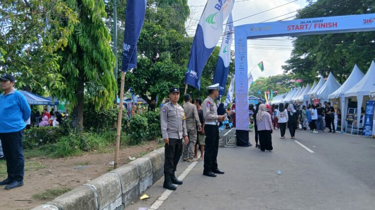 Polres Lombok Barat Pastikan Acara Pasar Keuangan Rakyat Aman dan Tertib